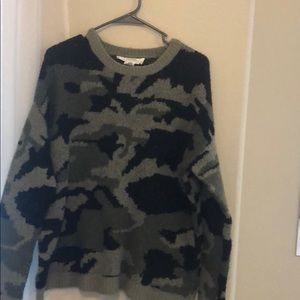 Workshop Republic Clothing Camo sweater